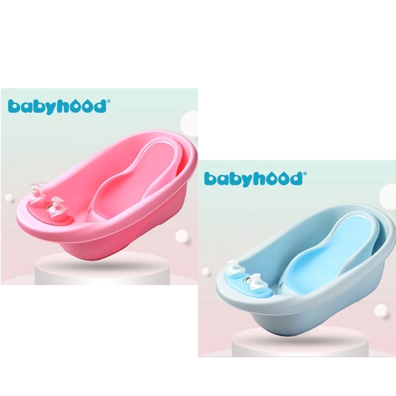 傳佳知寶-babyhood多功能浴盆(藍色/粉色)