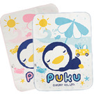 PUKU藍色企鵝-嬰幼兒防濕墊(水色/粉色)P33200