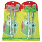 大眼蛙DOOBY-幼兒學習筷(綠色/粉色)DB-4205