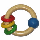 貝喜力克Basilic-木頭玩具-手搖環(D116)