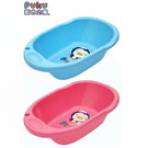 PUKU藍色企鵝-卡哇伊浴盆(水色/粉色)P17007