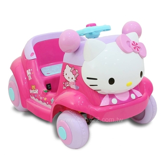 Hello Kitty凱蒂貓-超可愛(附遙控)粉嫩嫩電動車(W402QG3)