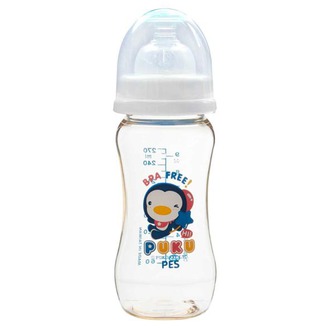 藍色企鵝PUKU-實感寬口PES奶瓶270ml(P10809)