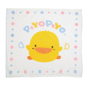 黃色小鴨-四方型雙層紗布浴巾(GT-81651)