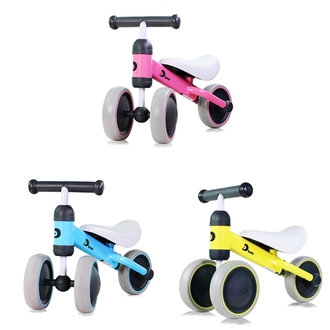 D-bike-寶寶滑步平衡車(粉色/藍色/黃色)