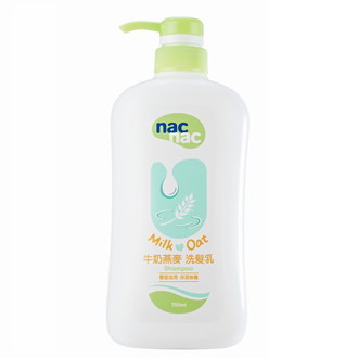 寶貝可愛Nac Nac-牛奶燕麥洗髮乳700ml(131243)