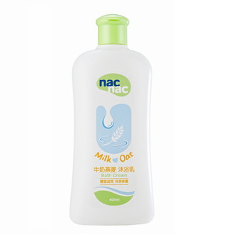 寶貝可愛Nac Nac-牛奶燕麥沐浴乳400ml(131212)
