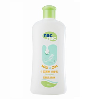 寶貝可愛nac nac-牛奶燕麥洗髮乳400ml(131229)