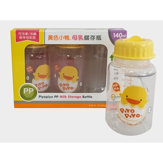 黃色小鴨-母乳儲存瓶140ml(3入)GT-83524