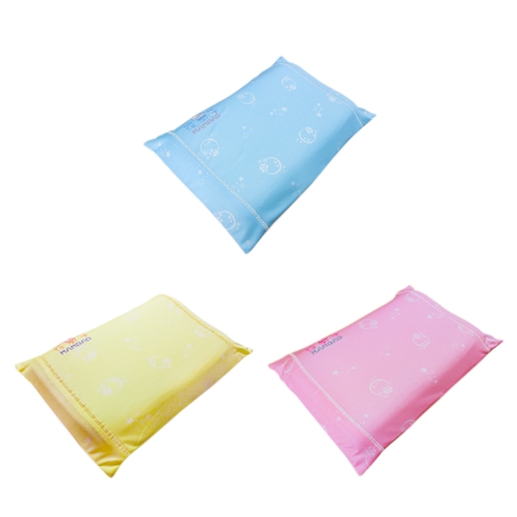 夢貝比-3D花果子-健康枕(藍色/黃色/粉色)DF-2979