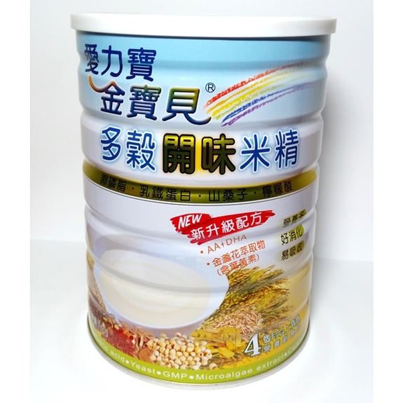愛力寶-金寶貝多穀開味米精750g