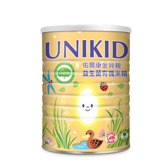 UNIKID佑爾康-金貝親益生菌米精450g(買6送1)
