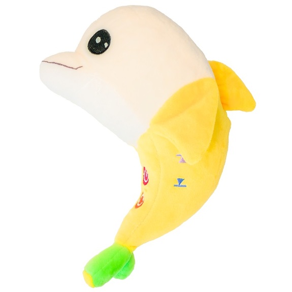 全新蕉香海豚寶寶-聲學安撫絨毛玩具(QML-BP-04)