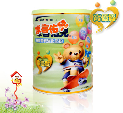 康喜佑兒-高優質兒童營養強化奶粉1600G(買6送1)