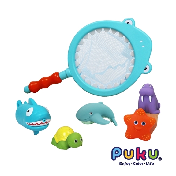 PUKU藍色企鵝-海洋撈撈樂6件組(P50107)