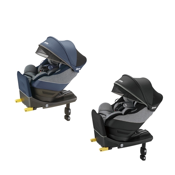 愛普力卡Aprica-Cururlia plus新型態迴轉式「座椅型」安全座椅(黎明昇起/蔚藍海岸)