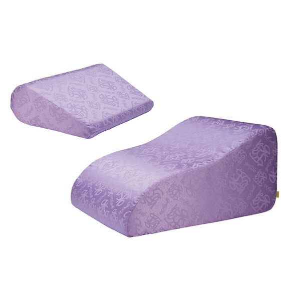 GreySa格蕾莎《抬腿枕+輕鬆枕》超值組合(夢幻柔紫)