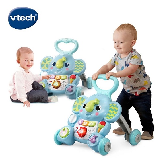 Vtech-趣味小象聲光學步車(523000)